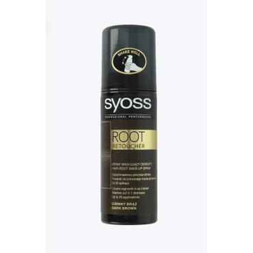 Syoss -  SYOSS Root Retoucher spray maskujący odrosty ciemny brąz